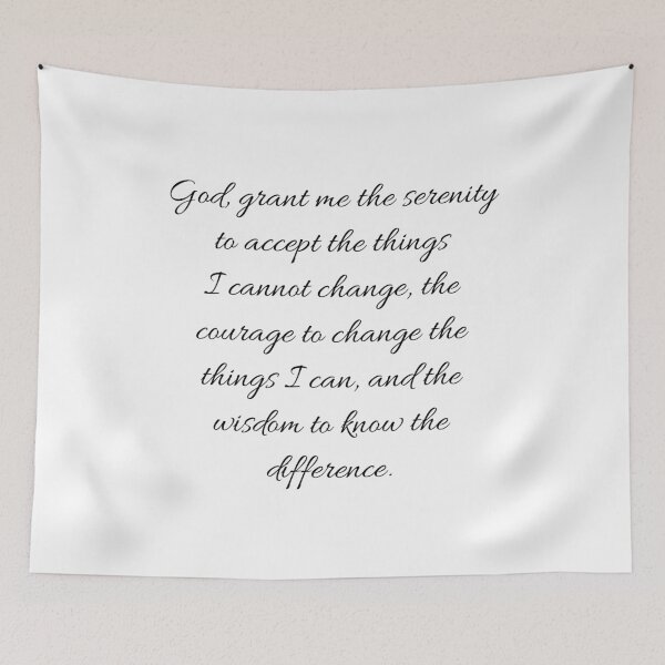 Item preview, Serenity prayer designed and sold by Lupappdesigns.