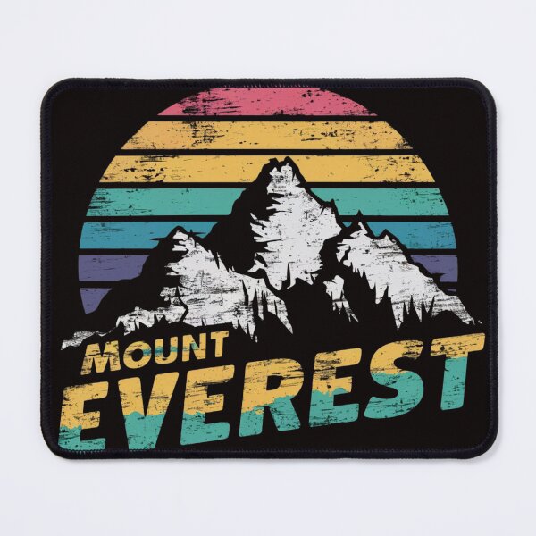 Item preview, Mount Everest - Retro Vintage Mountain Sunset designed and sold by TrendZ Style.