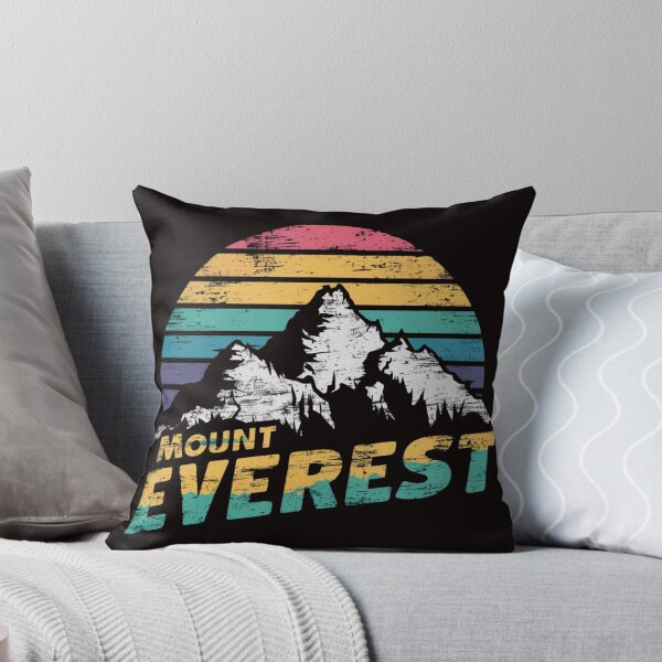 Item preview, Mount Everest - Retro Vintage Mountain Sunset designed and sold by TrendZ Style.