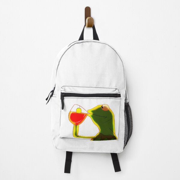 Item preview, Tea drinker - Kermit Meme - White Background designed and sold by ArleesArt.