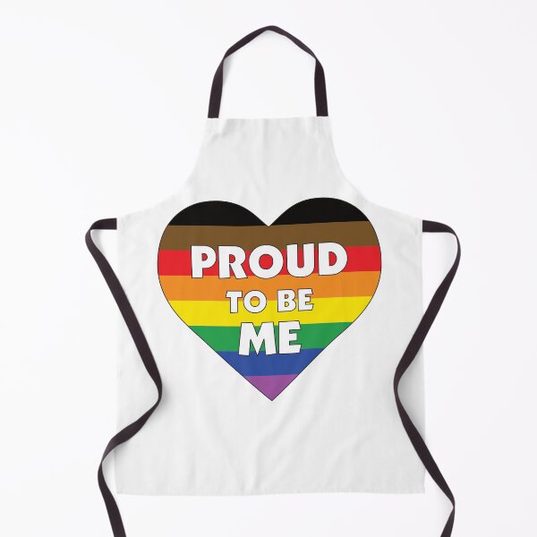 Item preview, Proud to Be Me LGBTQ+ POC Rainbow Pride Flag Heart designed and sold by JoyfulJen.