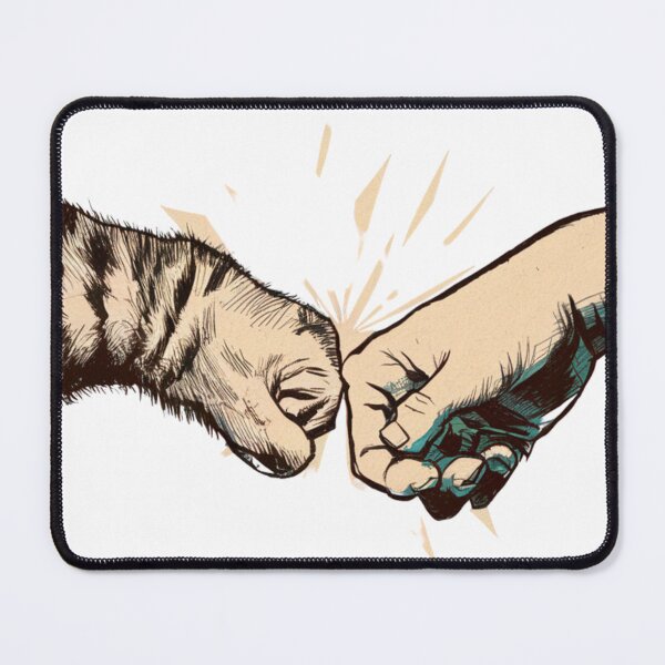 Item preview, Cat Fist Bump Best Friends designed and sold by ArtFromBeyond.
