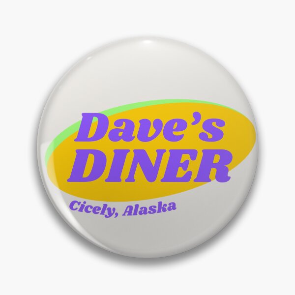 Item preview, Dave's Diner Dave the Cook The Brick Northern Exposure Cicely Alaska designed and sold by SonnyBoyDesigns.
