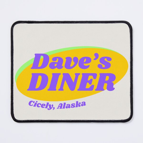 Item preview, Dave's Diner Dave the Cook The Brick Northern Exposure Cicely Alaska designed and sold by SonnyBoyDesigns.