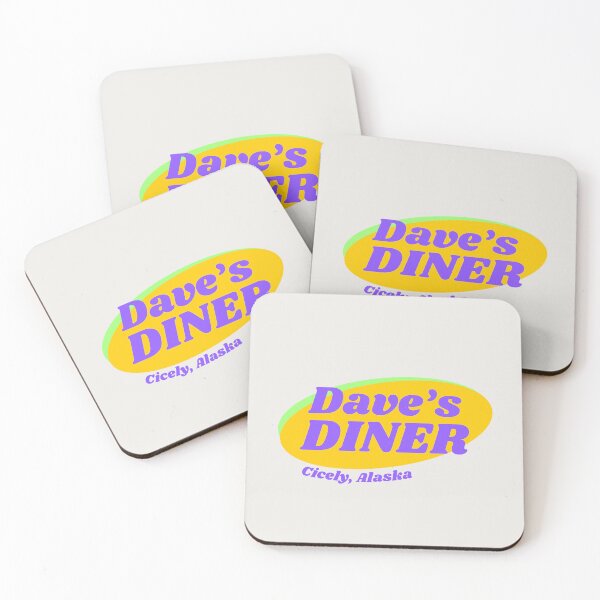 Item preview, Dave's Diner Dave the Cook The Brick Northern Exposure Cicely Alaska designed and sold by SonnyBoyDesigns.