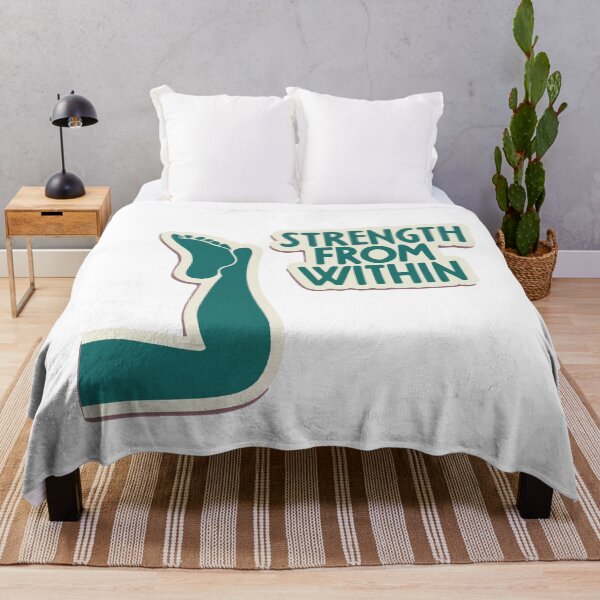 Item preview, Strength From Within Pilates Pose Silhouette designed and sold by NiftyWrx.