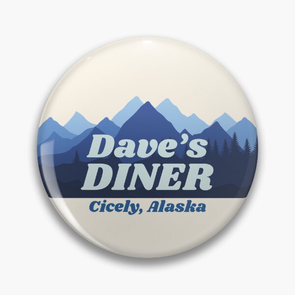 Item preview, Dave's Diner Dave the Cook The Brick Northern Exposure Cicely Alaska designed and sold by SonnyBoyDesigns.