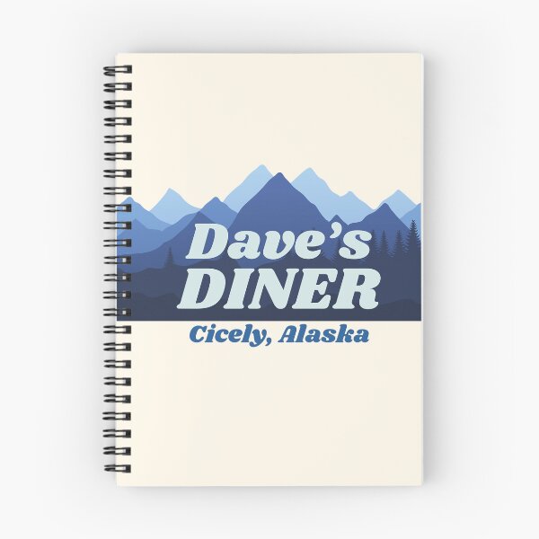 Item preview, Dave's Diner Dave the Cook The Brick Northern Exposure Cicely Alaska designed and sold by SonnyBoyDesigns.
