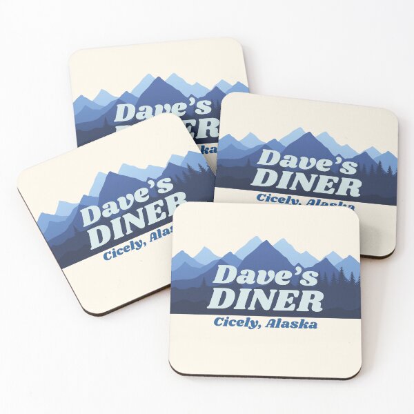 Item preview, Dave's Diner Dave the Cook The Brick Northern Exposure Cicely Alaska designed and sold by SonnyBoyDesigns.