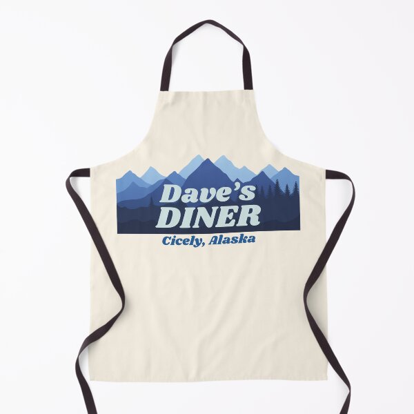 Item preview, Dave's Diner Dave the Cook The Brick Northern Exposure Cicely Alaska designed and sold by SonnyBoyDesigns.