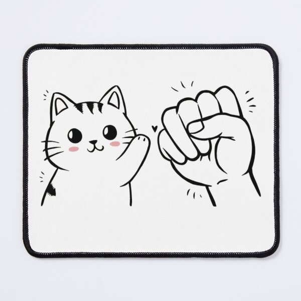 Item preview, Cat Fist Bump Best Friends designed and sold by ArtFromBeyond.