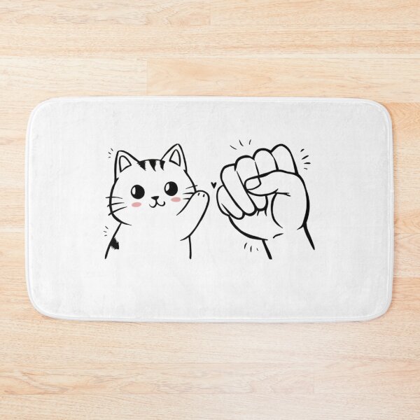 Item preview, Cat Fist Bump Best Friends designed and sold by ArtFromBeyond.