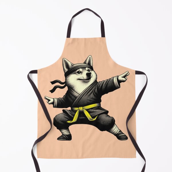 Artikelvorschau, Kung Fu Corgi in Pose entworfen und verkauft von AD-Digital-Art.