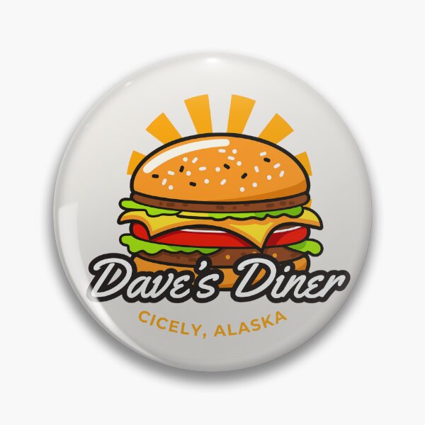 Item preview, Dave's Diner Dave the Cook The Brick Northern Exposure Cicely Alaska designed and sold by SonnyBoyDesigns.