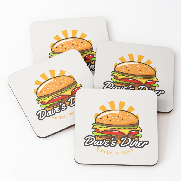 Item preview, Dave's Diner Dave the Cook The Brick Northern Exposure Cicely Alaska designed and sold by SonnyBoyDesigns.