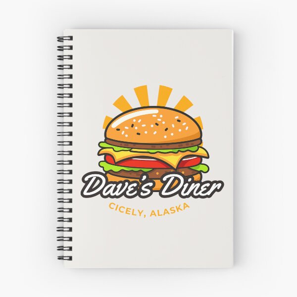 Item preview, Dave's Diner Dave the Cook The Brick Northern Exposure Cicely Alaska designed and sold by SonnyBoyDesigns.