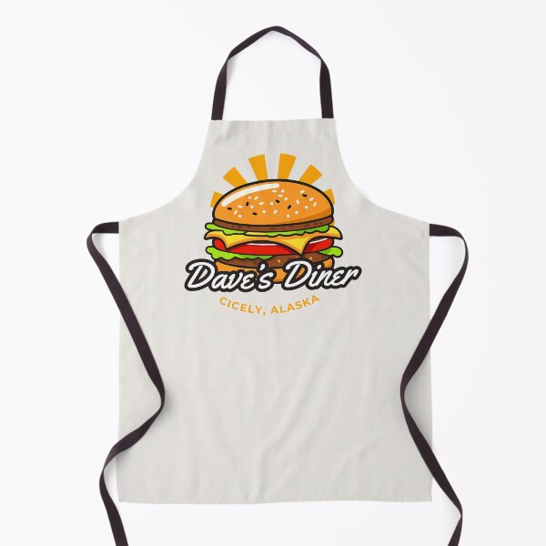 Item preview, Dave's Diner Dave the Cook The Brick Northern Exposure Cicely Alaska designed and sold by SonnyBoyDesigns.