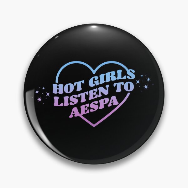 Item preview, HOT GIRLS LISTEN TO AESPA designed and sold by velvetmoonlab.