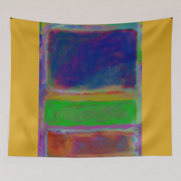 Item preview, Rothkoid X, painting inspired by the work of Mark Rothko. designed and sold by thalasson.