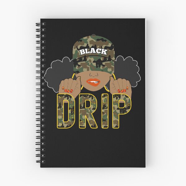 Item preview, Drip Camo Afro Puffs designed and sold by blackartmatters.