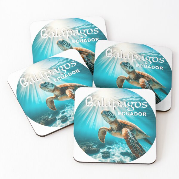 Item preview, Galapagos Ecuador Sea Turtle in the sea designed and sold by sophiageok.