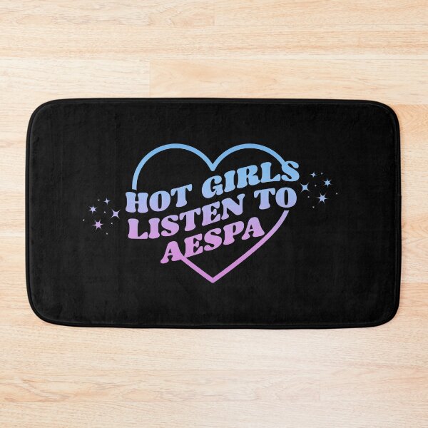 Item preview, HOT GIRLS LISTEN TO AESPA designed and sold by velvetmoonlab.