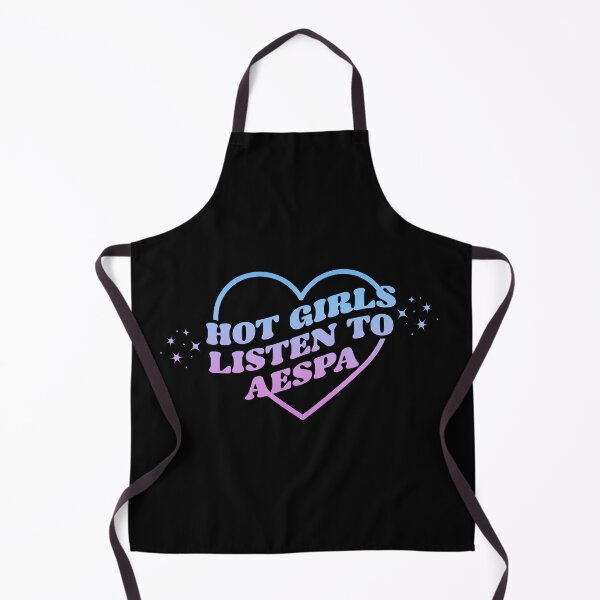 Item preview, HOT GIRLS LISTEN TO AESPA designed and sold by velvetmoonlab.
