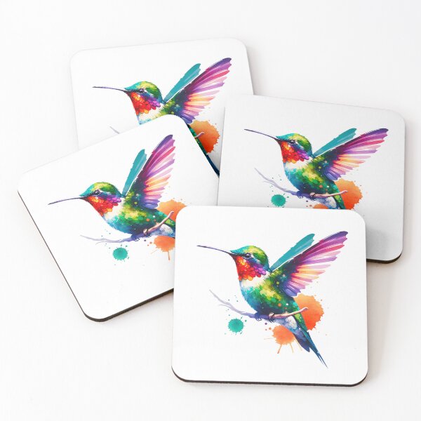 Item preview, Watercolor Hummingbird  designed and sold by TheAnimalZ00.