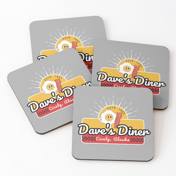 Item preview, Dave's Diner Dave the Cook The Brick Northern Exposure Cicely Alaska designed and sold by SonnyBoyDesigns.