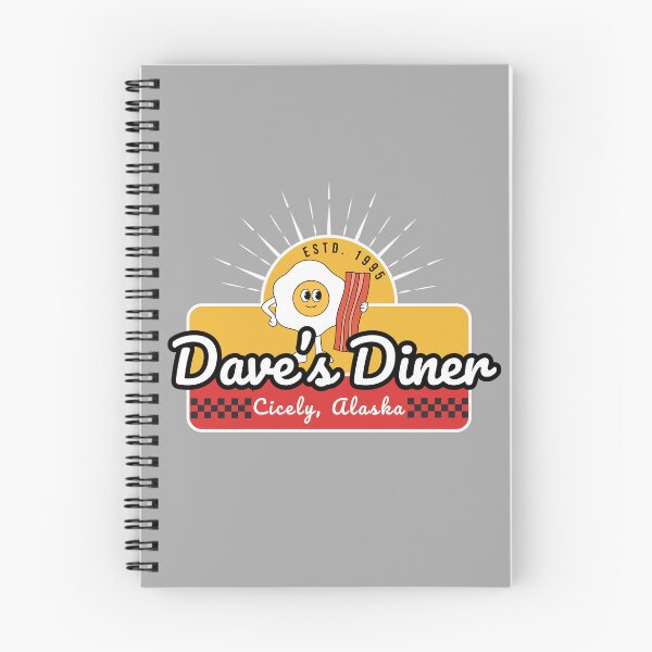 Item preview, Dave's Diner Dave the Cook The Brick Northern Exposure Cicely Alaska designed and sold by SonnyBoyDesigns.
