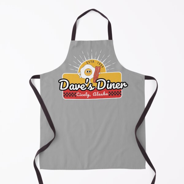 Item preview, Dave's Diner Dave the Cook The Brick Northern Exposure Cicely Alaska designed and sold by SonnyBoyDesigns.