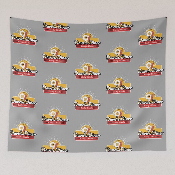 Item preview, Dave's Diner Dave the Cook The Brick Northern Exposure Cicely Alaska designed and sold by SonnyBoyDesigns.