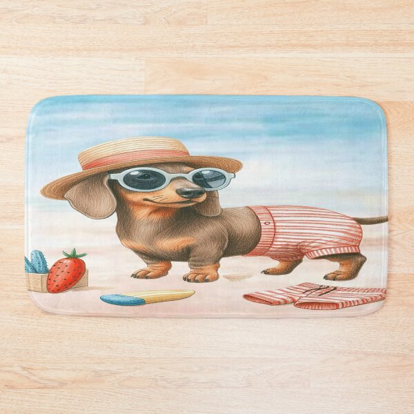 Item preview, Beachy Doxie  designed and sold by ClearNight.