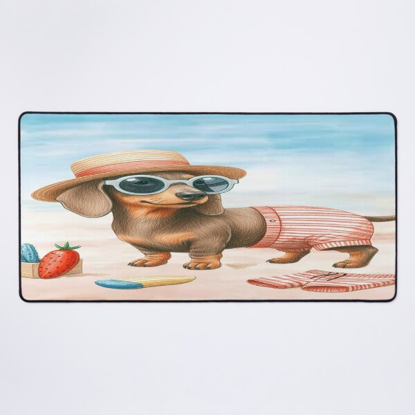 Item preview, Beachy Doxie designed and sold by ClearNight.