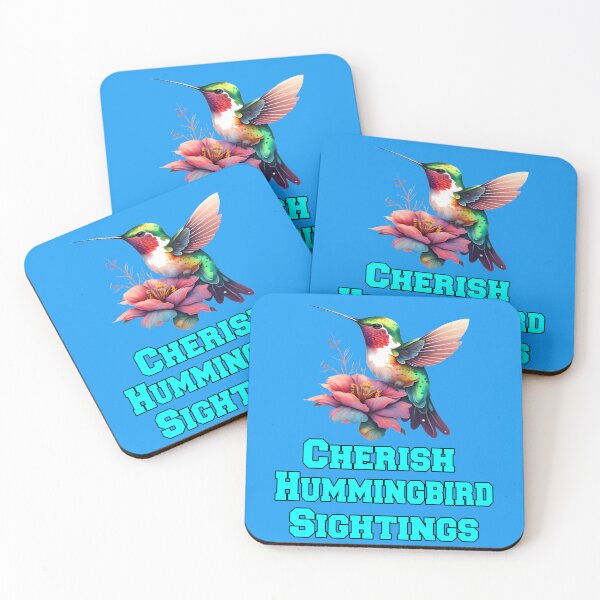 Aperçu de l'œuvre Chérissez les observations de colibris Conception artistique de colibris créée et vendue par fantasticdesign.