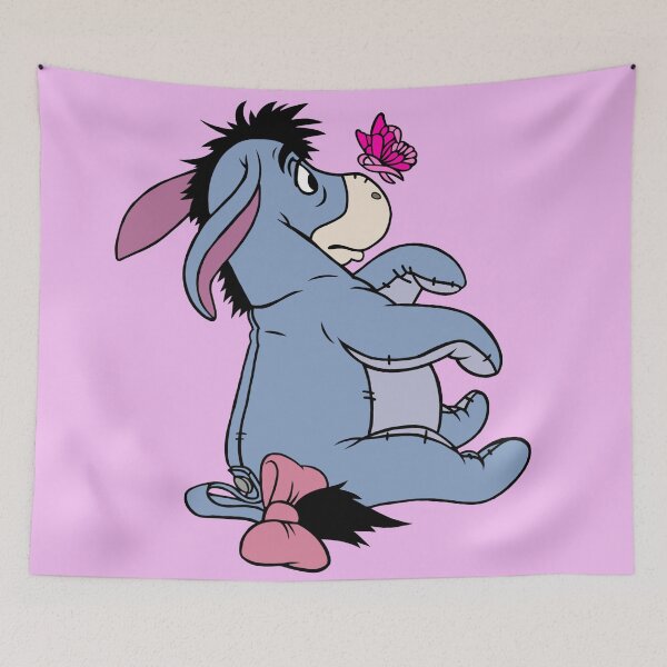 Item preview, Donkey With Awareness Ribbon Butterfly (Pink) designed and sold by CaitlynConnor.