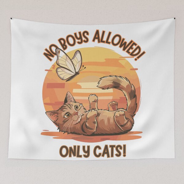 Item preview, East end No Boys only Cats designed and sold by artscreat.