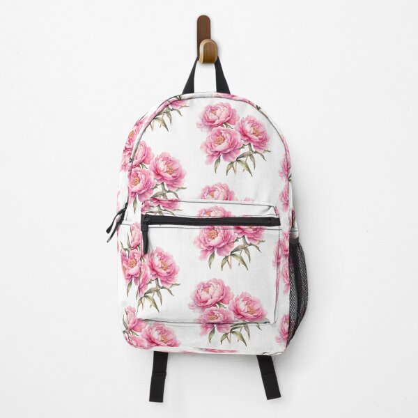 Item preview, Watercolor Pink Peony Flowers  designed and sold by silviaol.