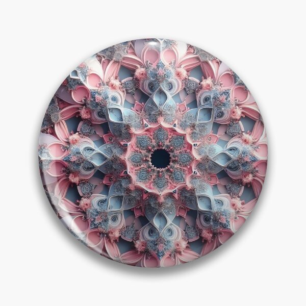 Item preview, Pink, Blue, and Grey Geometric Pattern designed and sold by itsyorstore.
