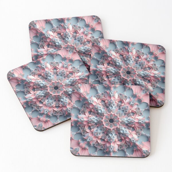 Item preview, Pink, Blue, and Grey Geometric Pattern designed and sold by itsyorstore.