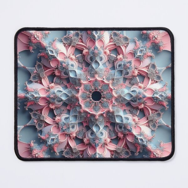 Item preview, Pink, Blue, and Grey Geometric Pattern designed and sold by itsyorstore.