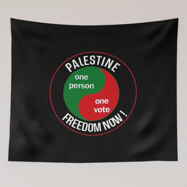 Item preview, Palestine Freedom Now - One person One Vote!  designed and sold by Tony Cisse.
