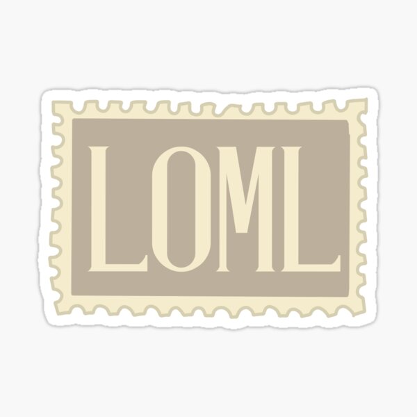 Item preview, Vintage “loml” stamp  designed and sold by Erika Dee.