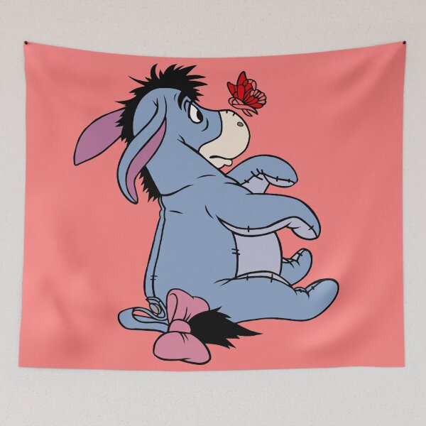 Item preview, Donkey With Awareness Ribbon Butterfly (Red) designed and sold by CaitlynConnor.