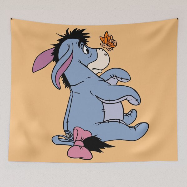 Item preview, Donkey With Awareness Ribbon Butterfly (Orange) designed and sold by CaitlynConnor.