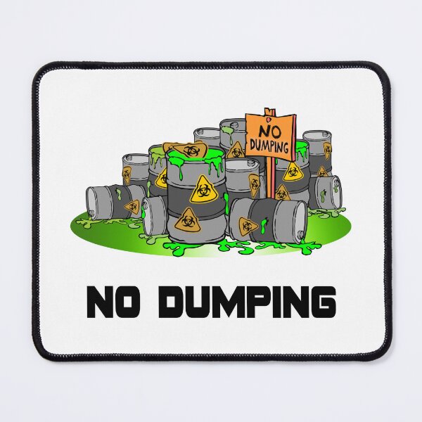 Item preview, No dumping of radioactive waste designed and sold by ClarkChris.