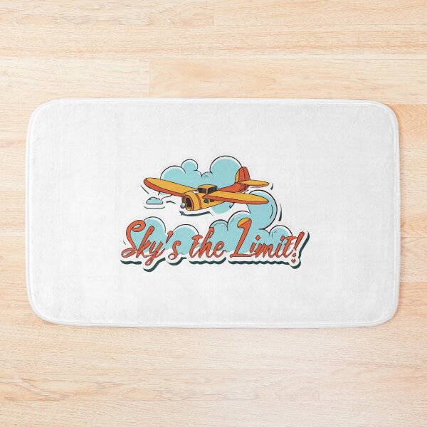 Item preview, Retro Sky's the Limit Propeller Plane designed and sold by NiftyWrx.