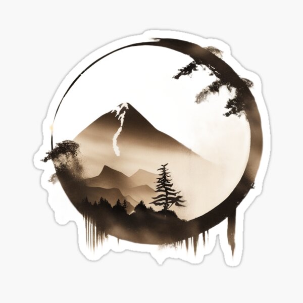 Item preview, Zen Enso Symbol  designed and sold by FunkyBuddhas.