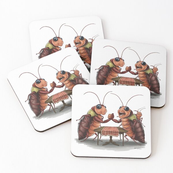Item preview, Cockroaches Arm wrestling designed and sold by Gentle40Winks.