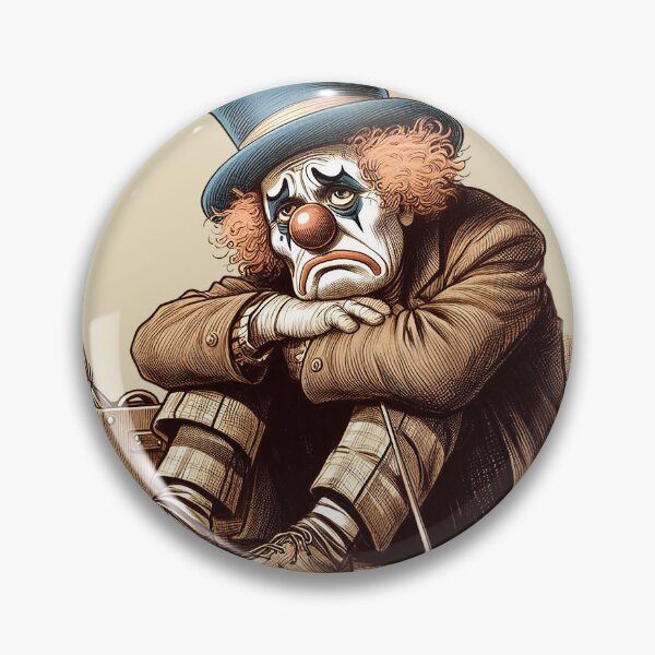 Item preview, TRAVELING CLOWN designed and sold by Foxlindesigns.